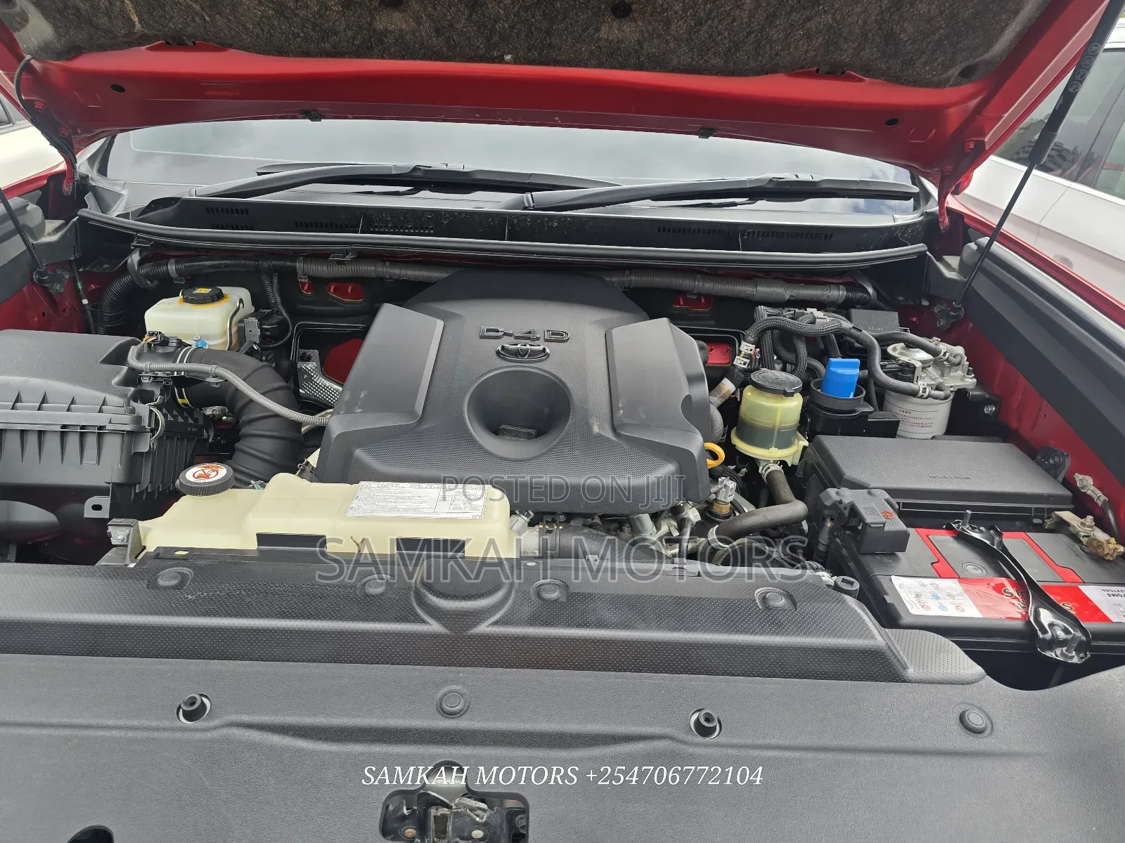 Toyota Land Cruiser Prado 2019 Red