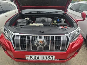Toyota Land Cruiser Prado 2019 Red