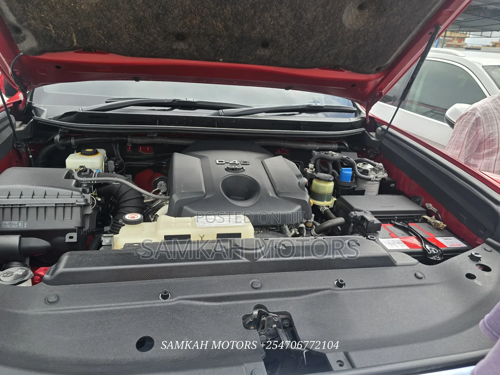 Toyota Land Cruiser Prado 2019 Red