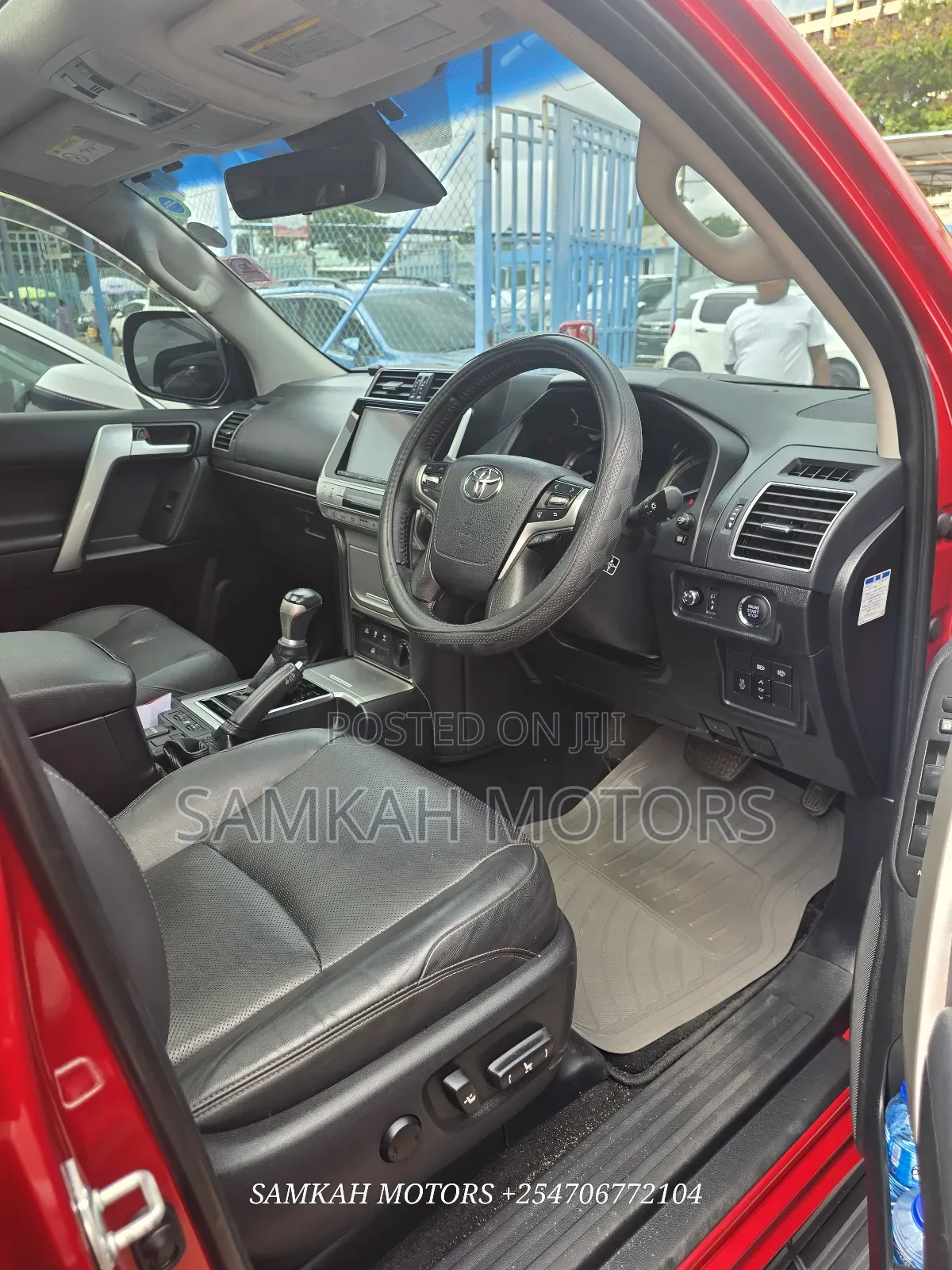 Toyota Land Cruiser Prado 2019 Red
