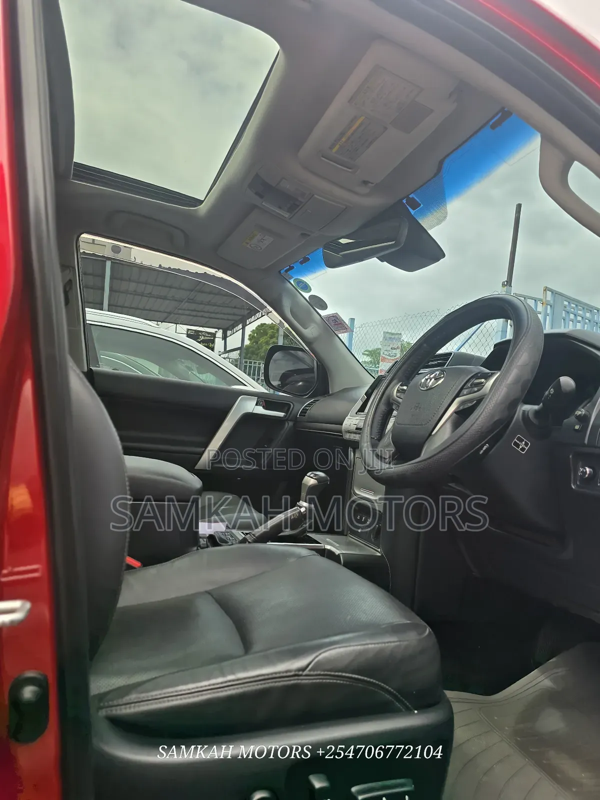 Toyota Land Cruiser Prado 2019 Red