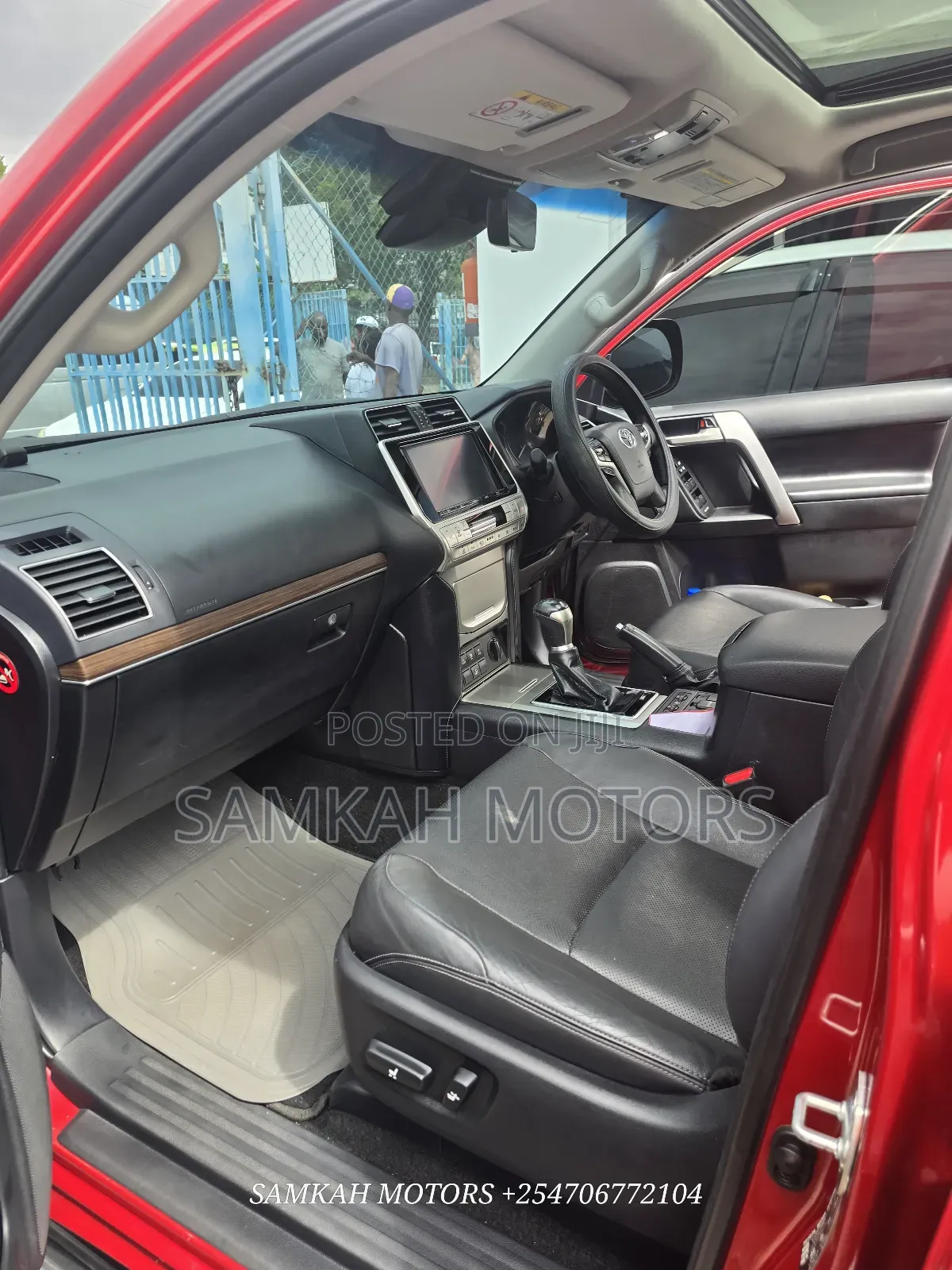 Toyota Land Cruiser Prado 2019 Red