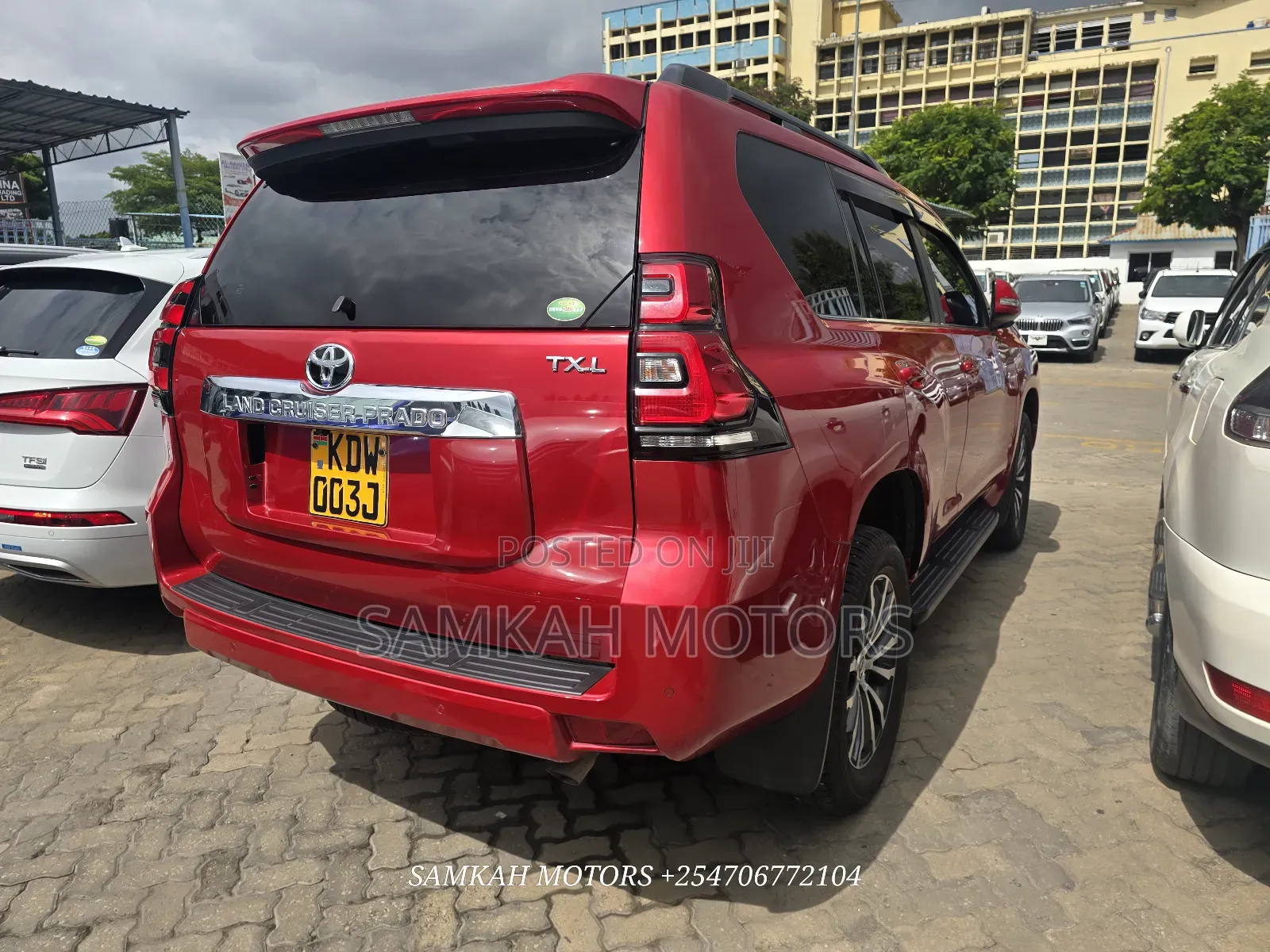 Toyota Land Cruiser Prado 2019 Red