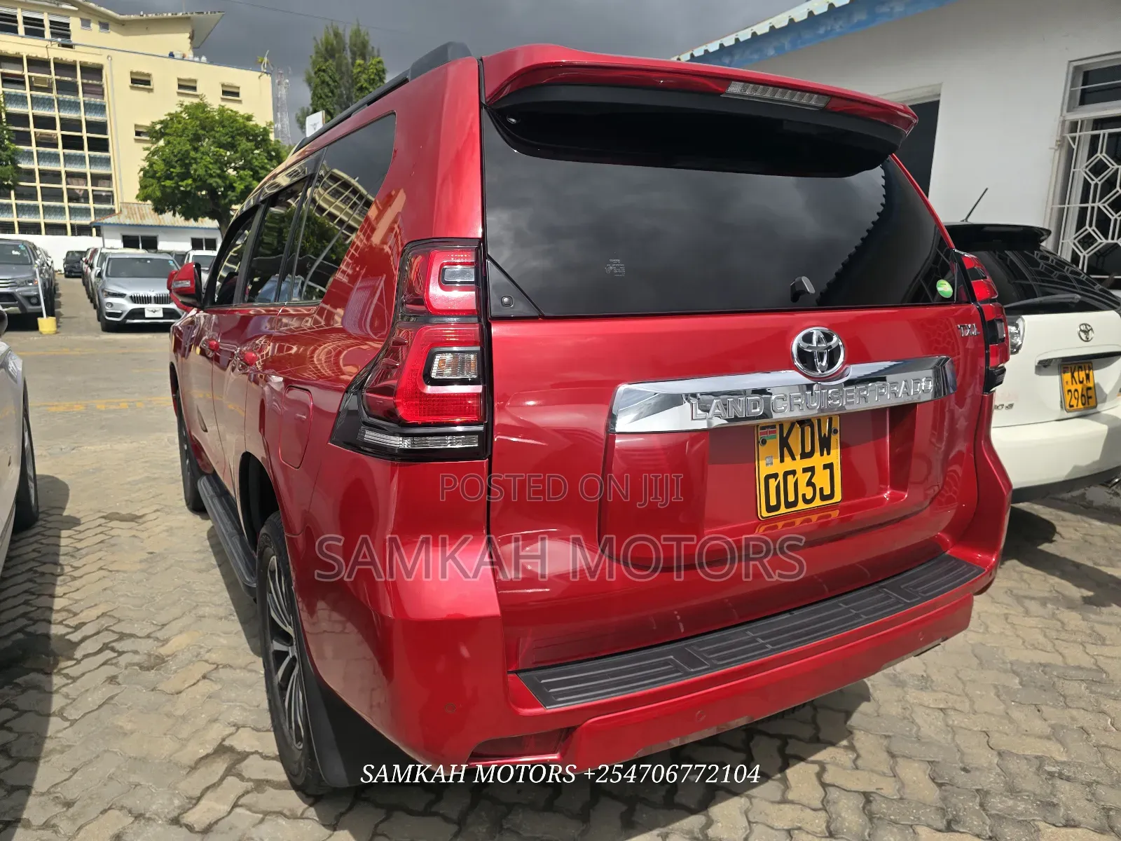 Toyota Land Cruiser Prado 2019 Red