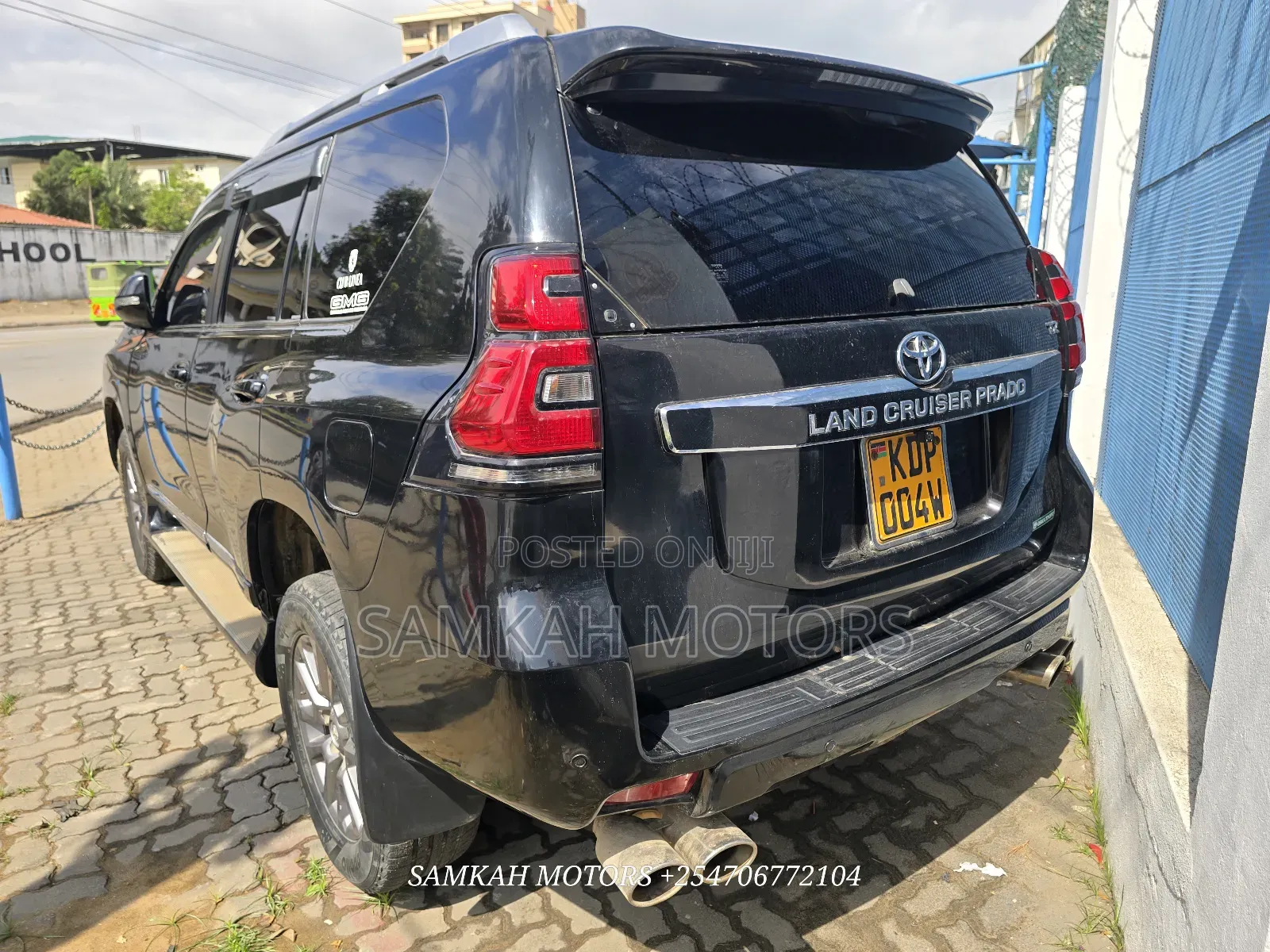 Toyota Land Cruiser Prado 2017 Black