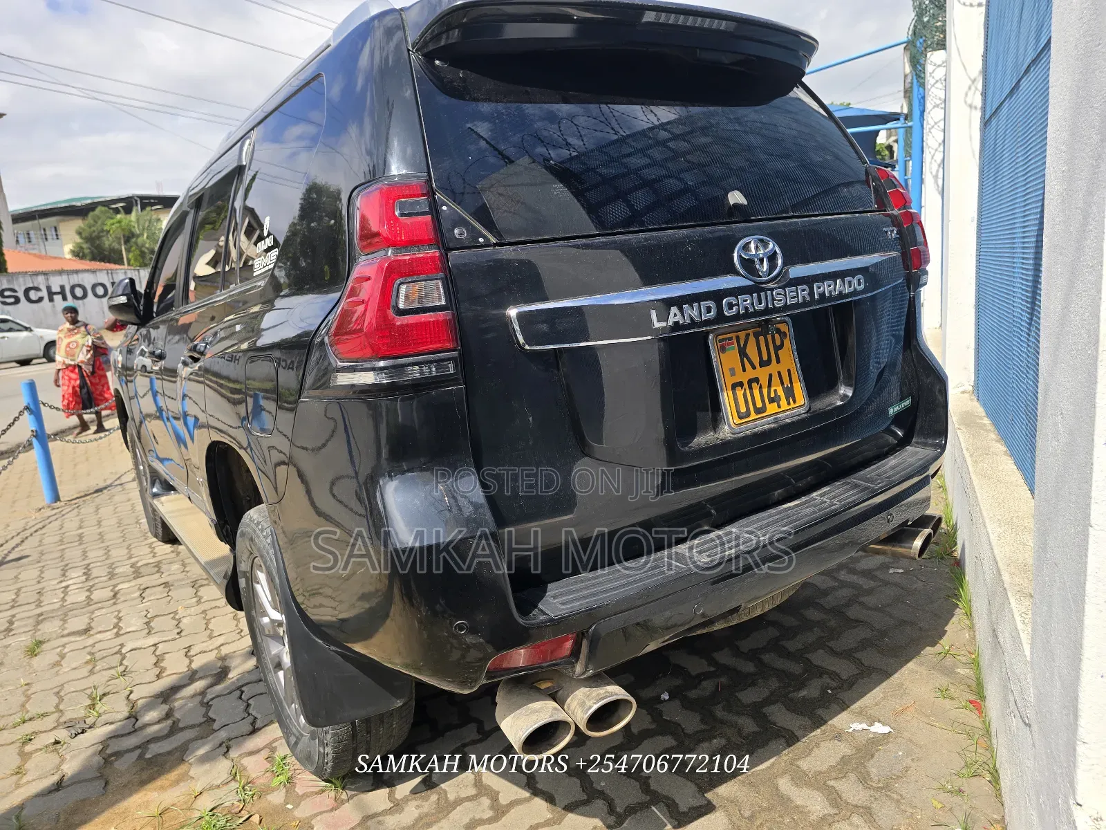 Toyota Land Cruiser Prado 2017 Black