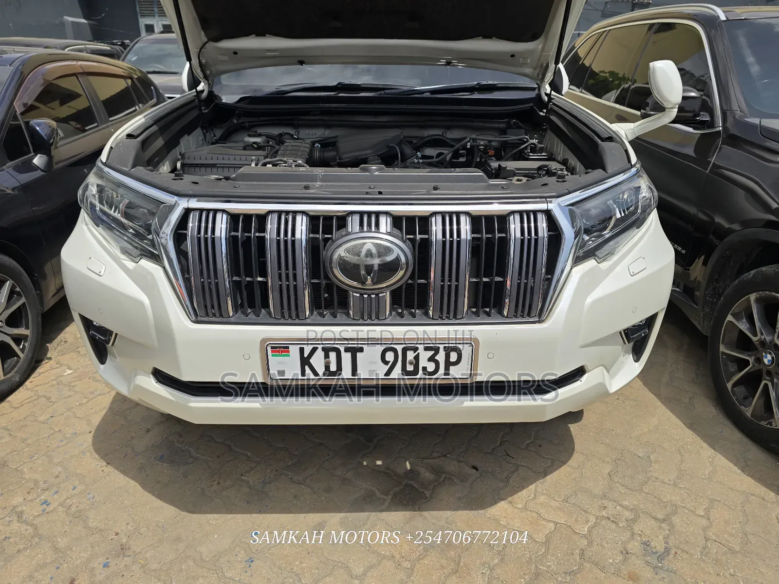 Toyota Land Cruiser Prado 2018 White