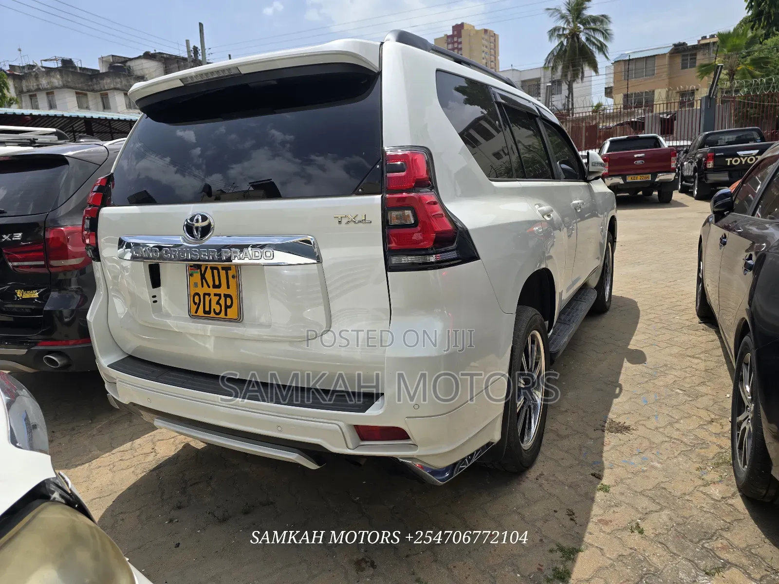 Toyota Land Cruiser Prado 2018 White