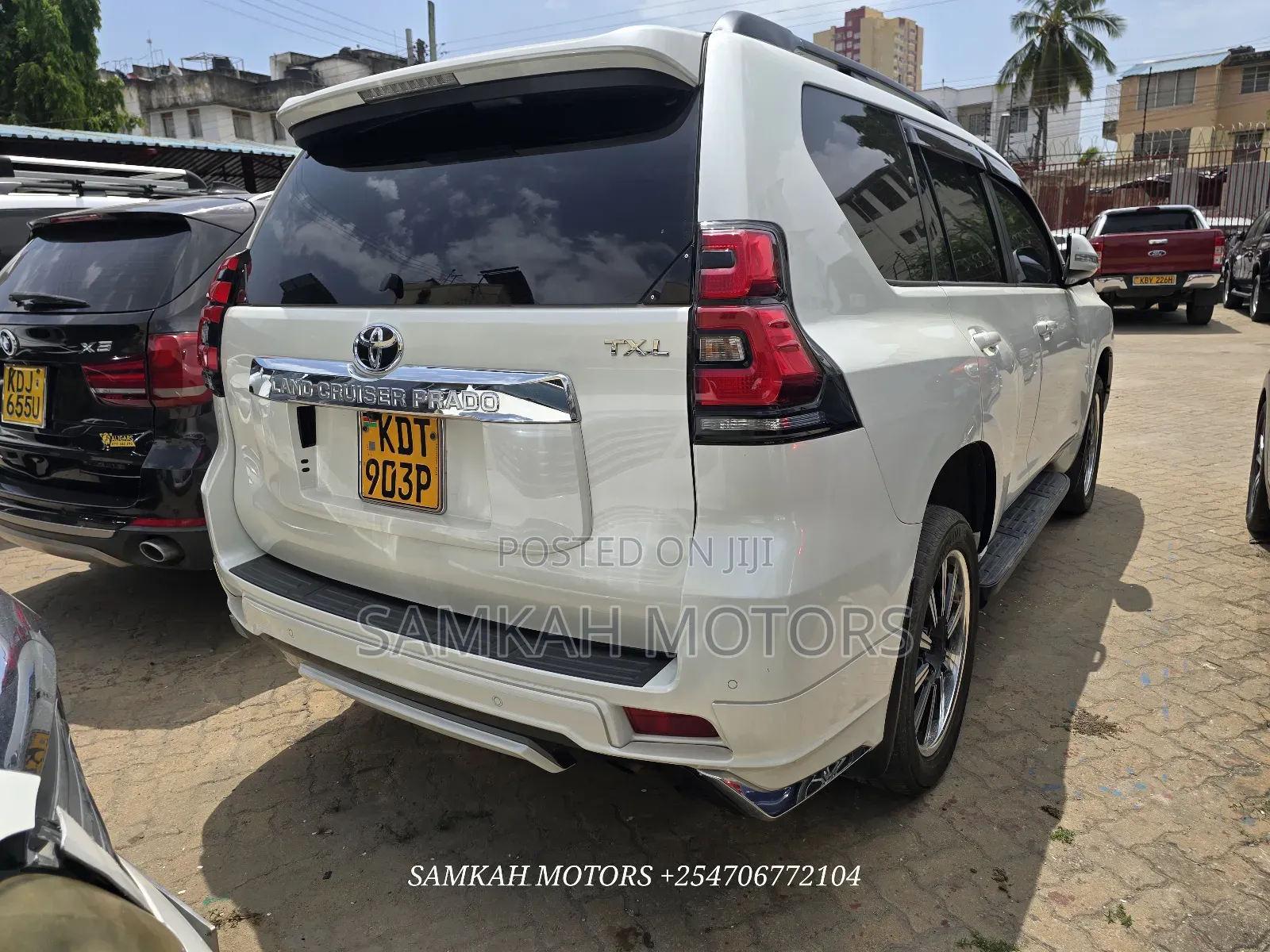 Toyota Land Cruiser Prado 2018 White