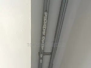 Metallic Curtain Rail Plastic Runners