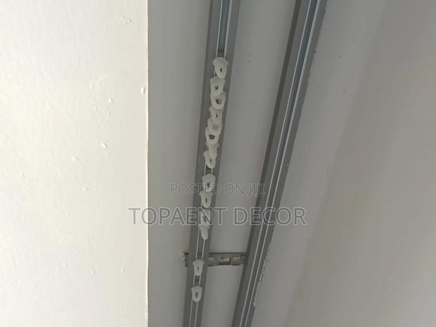 Metallic Curtain Rail Plastic Runners