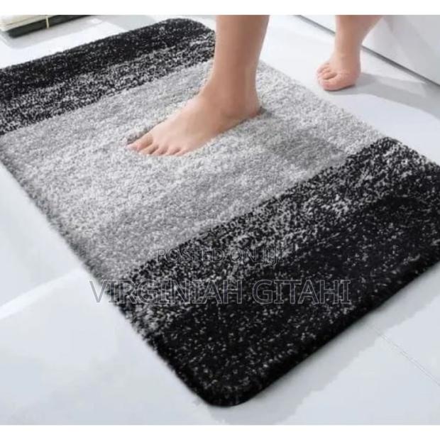 New Arrival Plush Bathroom Rug Non Slip Bath Mat