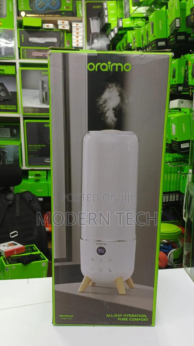 Oraimo Mistflow Max 6l | Long-Lasting Cool Mist Humidifier