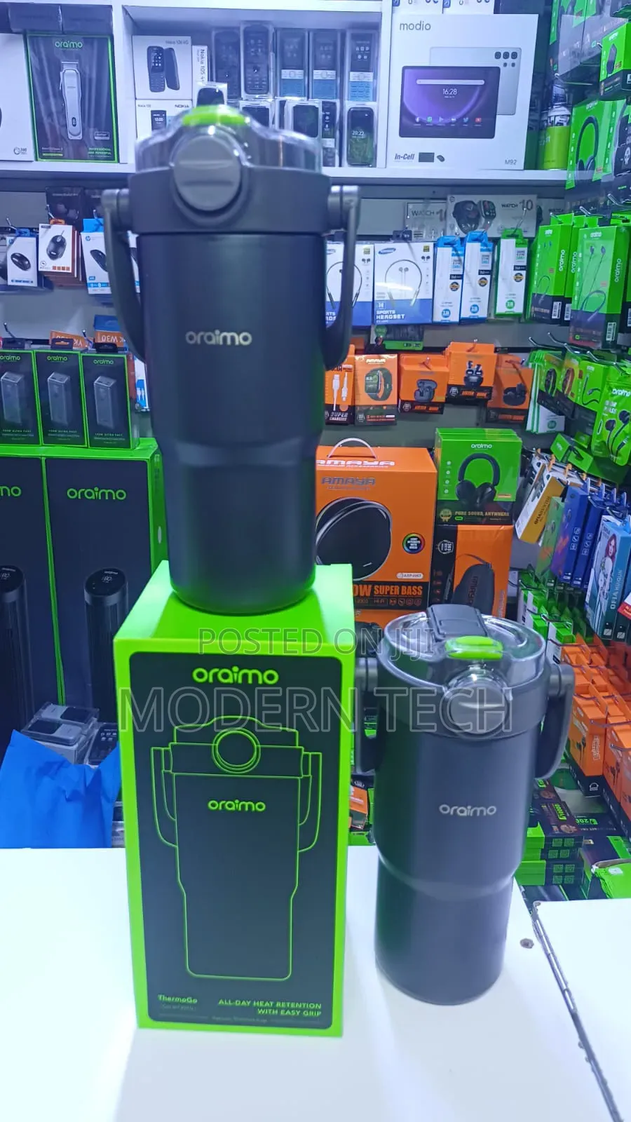 Oraimo Thermogo 750ml Stainless Steel Vacuum Insulated Thermos Bottle