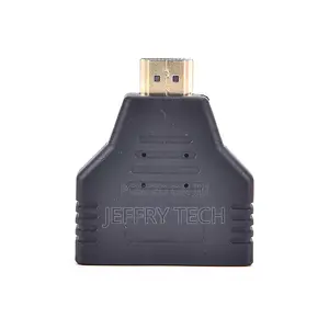 1080 Port Male to 2 Female 1 in 2 Out Splitter Cable Adapter Converter