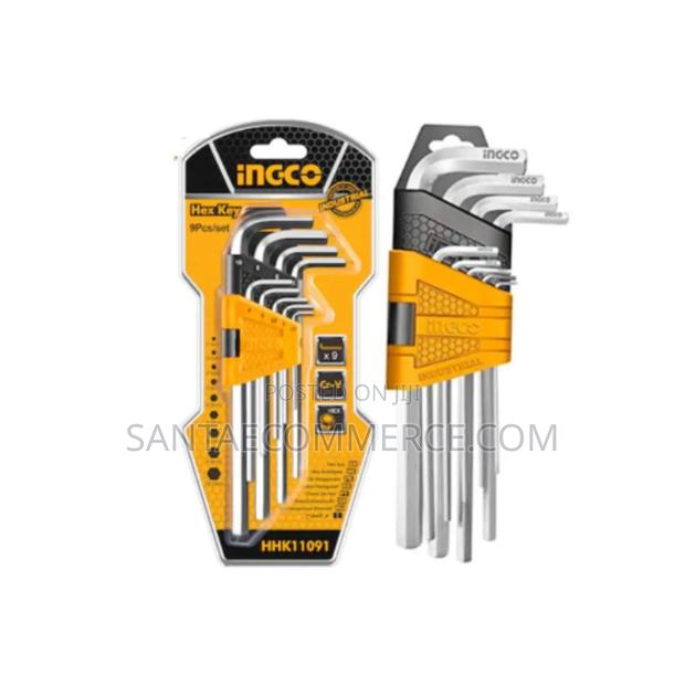 Ingco 9-Piece Hex Key Set