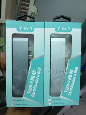 7-in-2 Usb C Hub Adapter/Dock With Hdmi 100w Power Delivery.