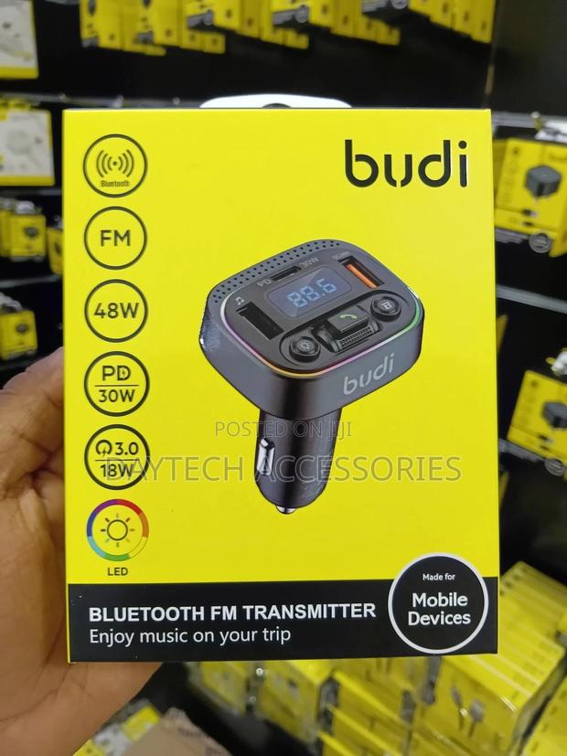 Budi Car Fm Transmitter Modulator With Bluetooth - thumbnail 3