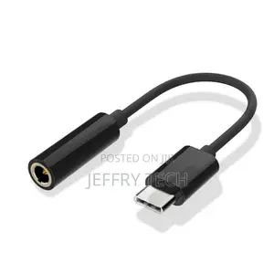 Type C to 3.5mm Auditory Adapter Usb Type C to 3.5 Mm Headphone Adapte