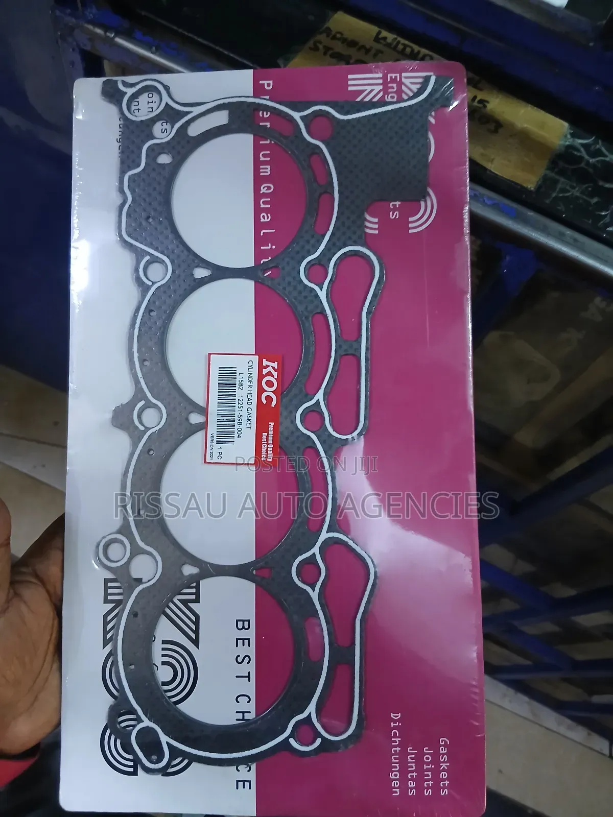 Honda L15b2 Engine Cylinder Head Gasket Asbestos.