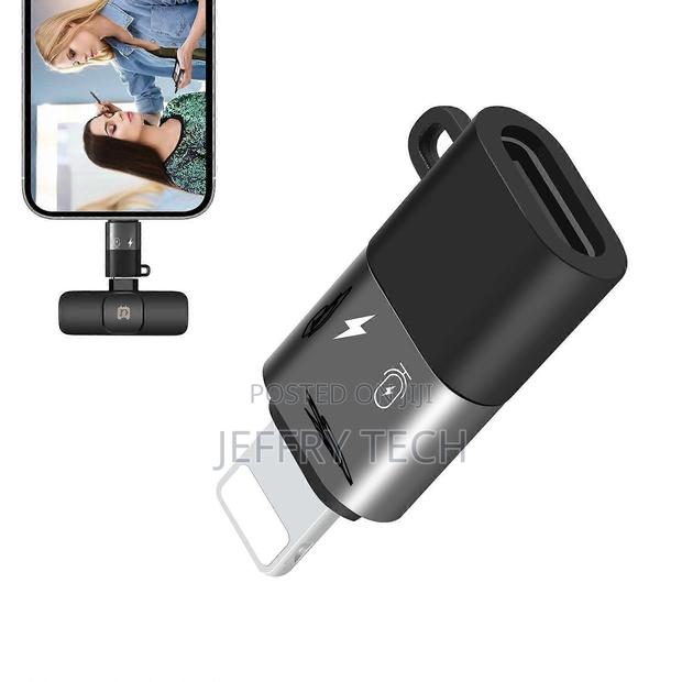 Puluz Usb-C / Type-C to 8 Pin Otg Adapter (Black)