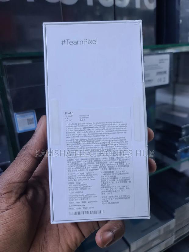 New Google Pixel 6 256 GB Black - thumbnail 3