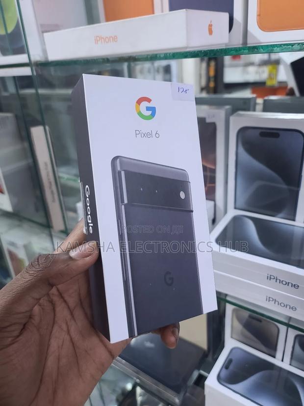 New Google Pixel 6 128 GB Black - main view