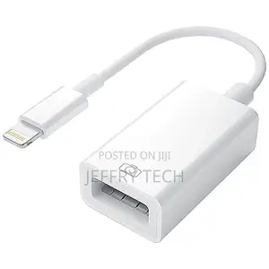 8 Pin to Single Usb Port Camera Adapter, Support Ios 9.2 or Above (Whi