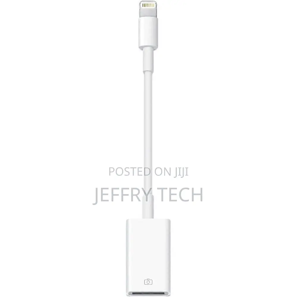 8 Pin to Single Usb Port Camera Adapter, Support Ios 9.2 or Above (Whi