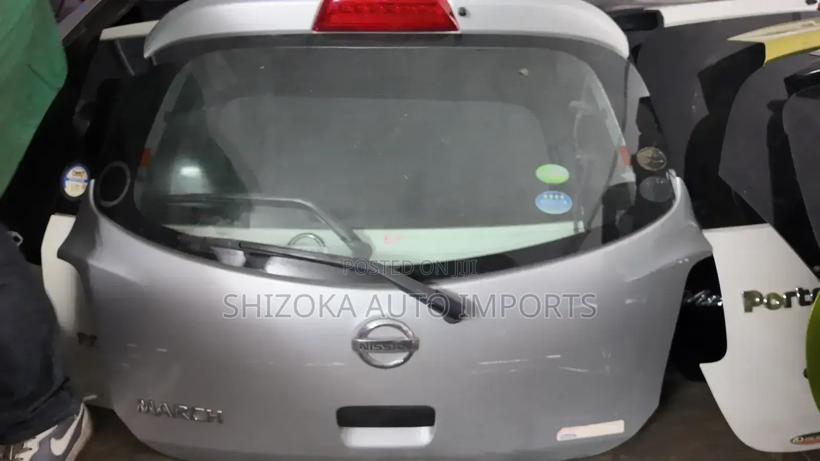 Nissan March Tailgate / Boot Door 2010–2013 Original Ex-Japan