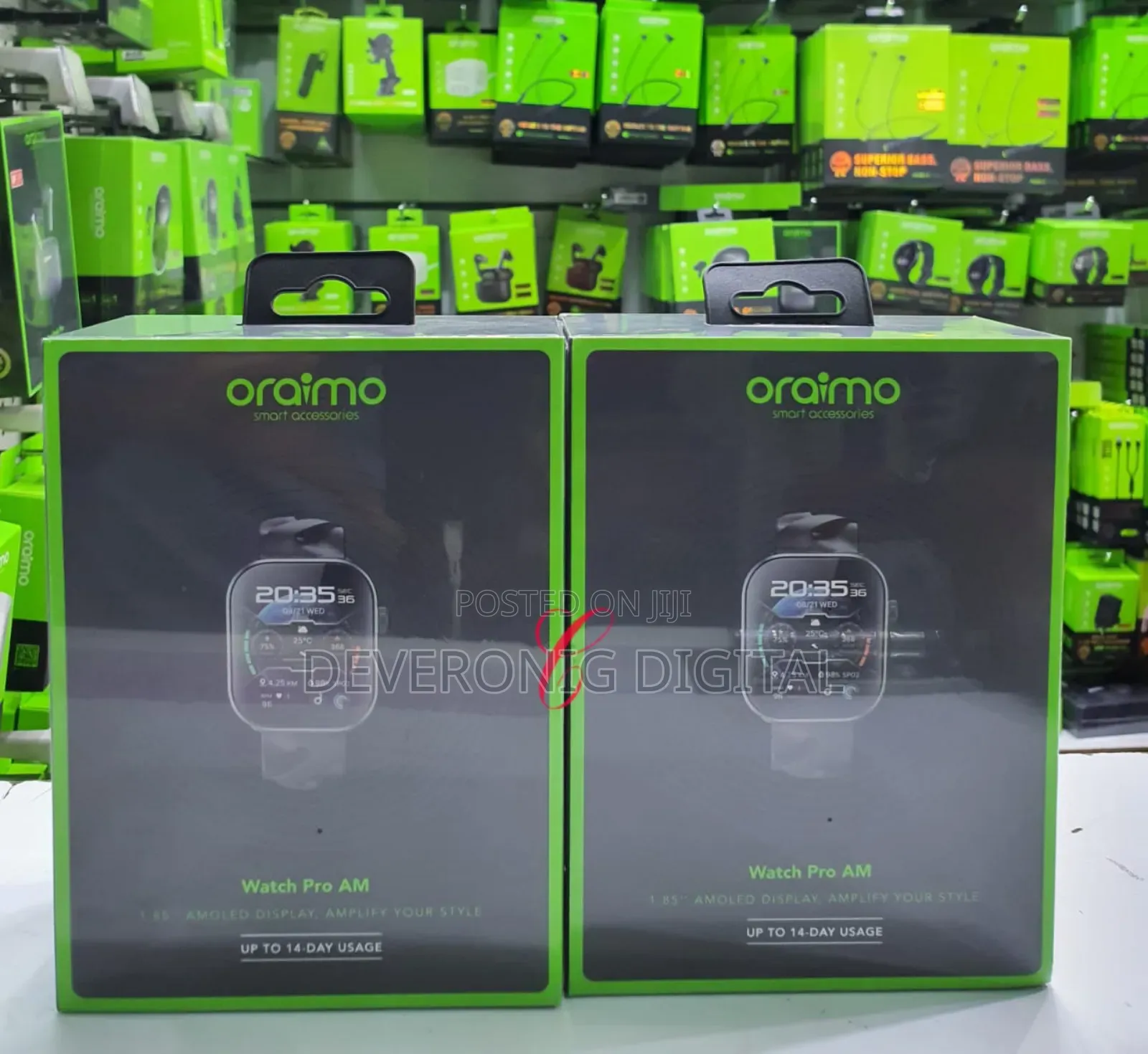 Oraimo Watch Pro Am Osw-811h 1.85′′ Amoled Ip68 Smart Watch