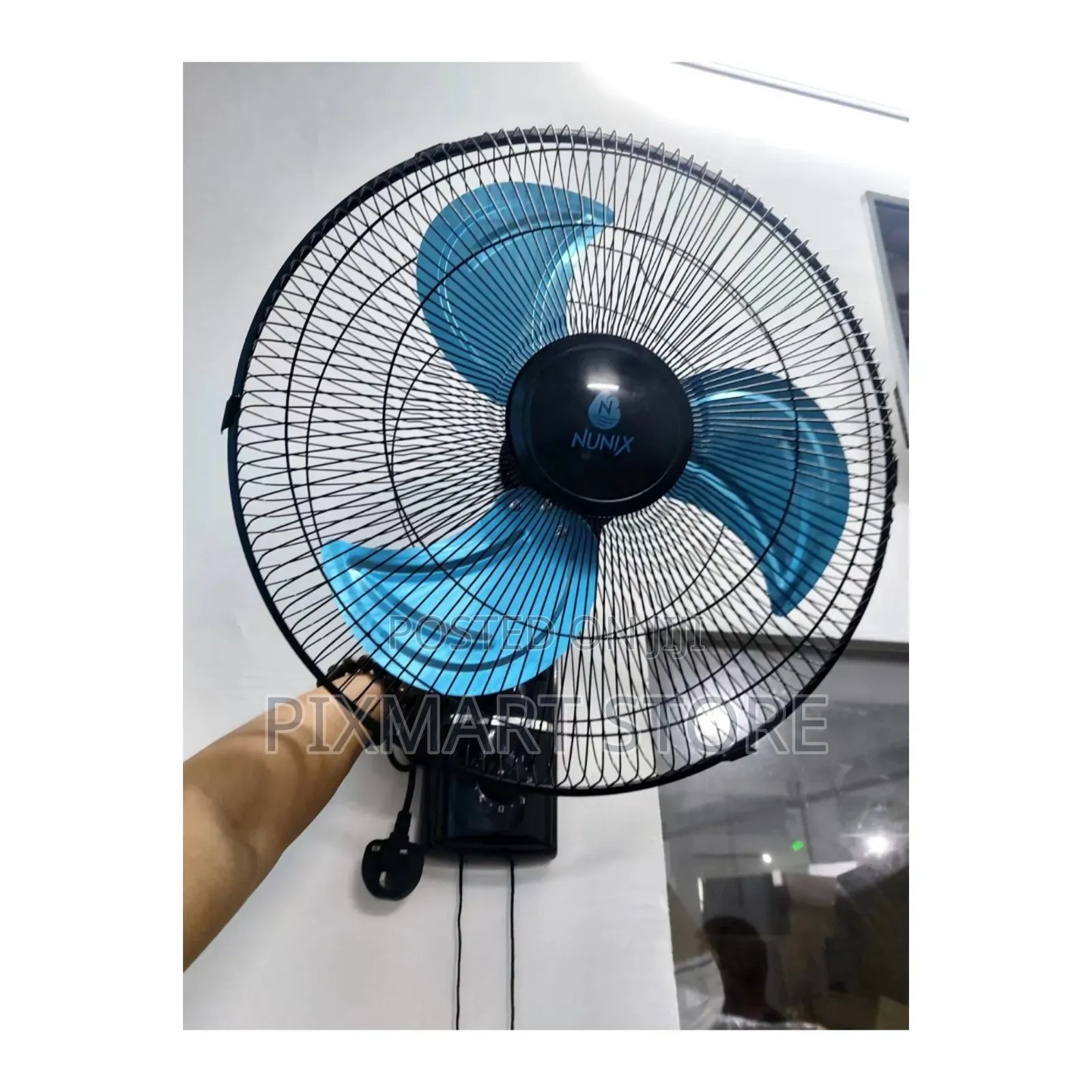 18-Inch Nunix Wall Fan – High-Speed, Durable Cooling