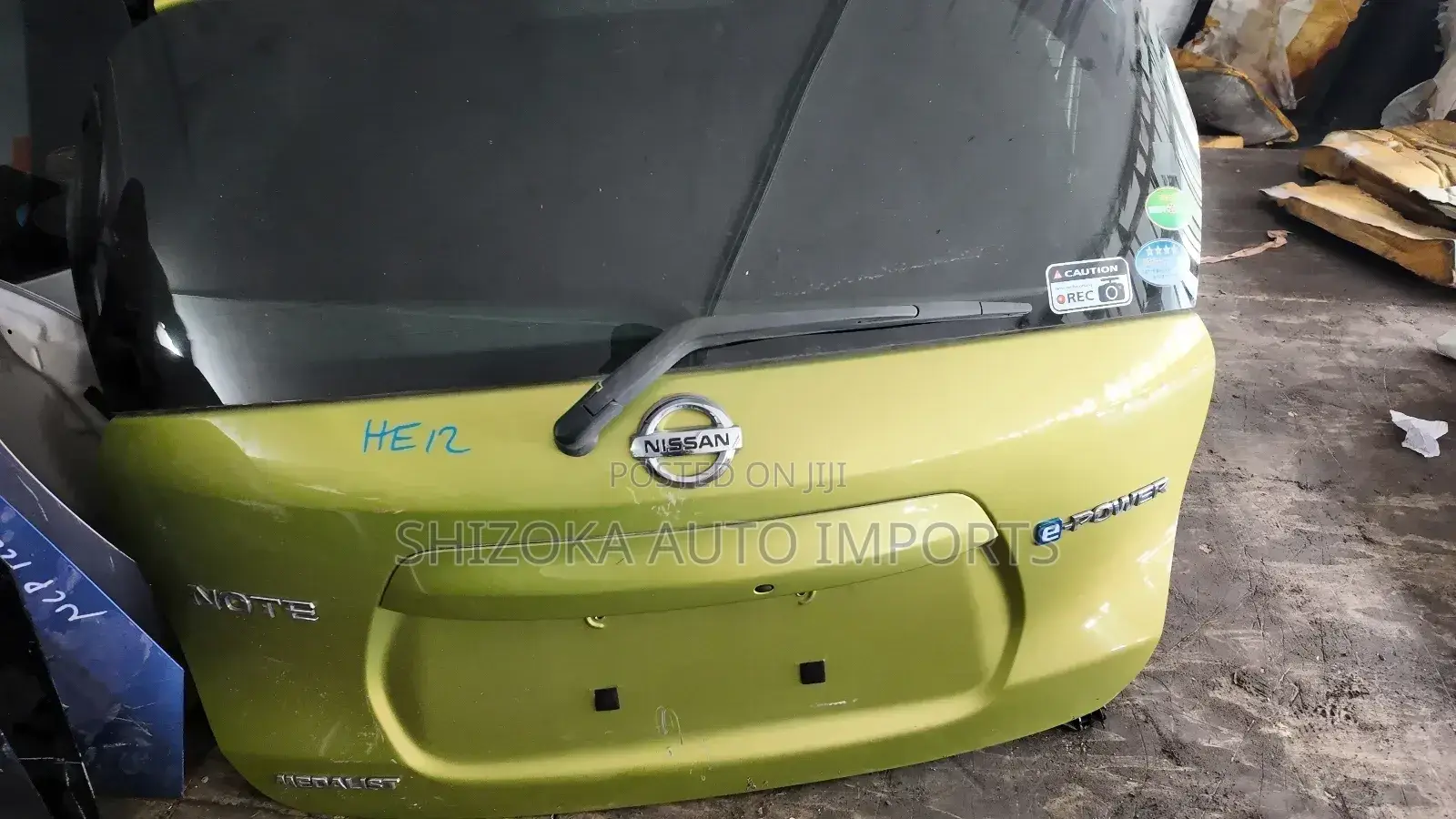 Nissan Note E-Power He12 Boot Door Original Ex-Japan
