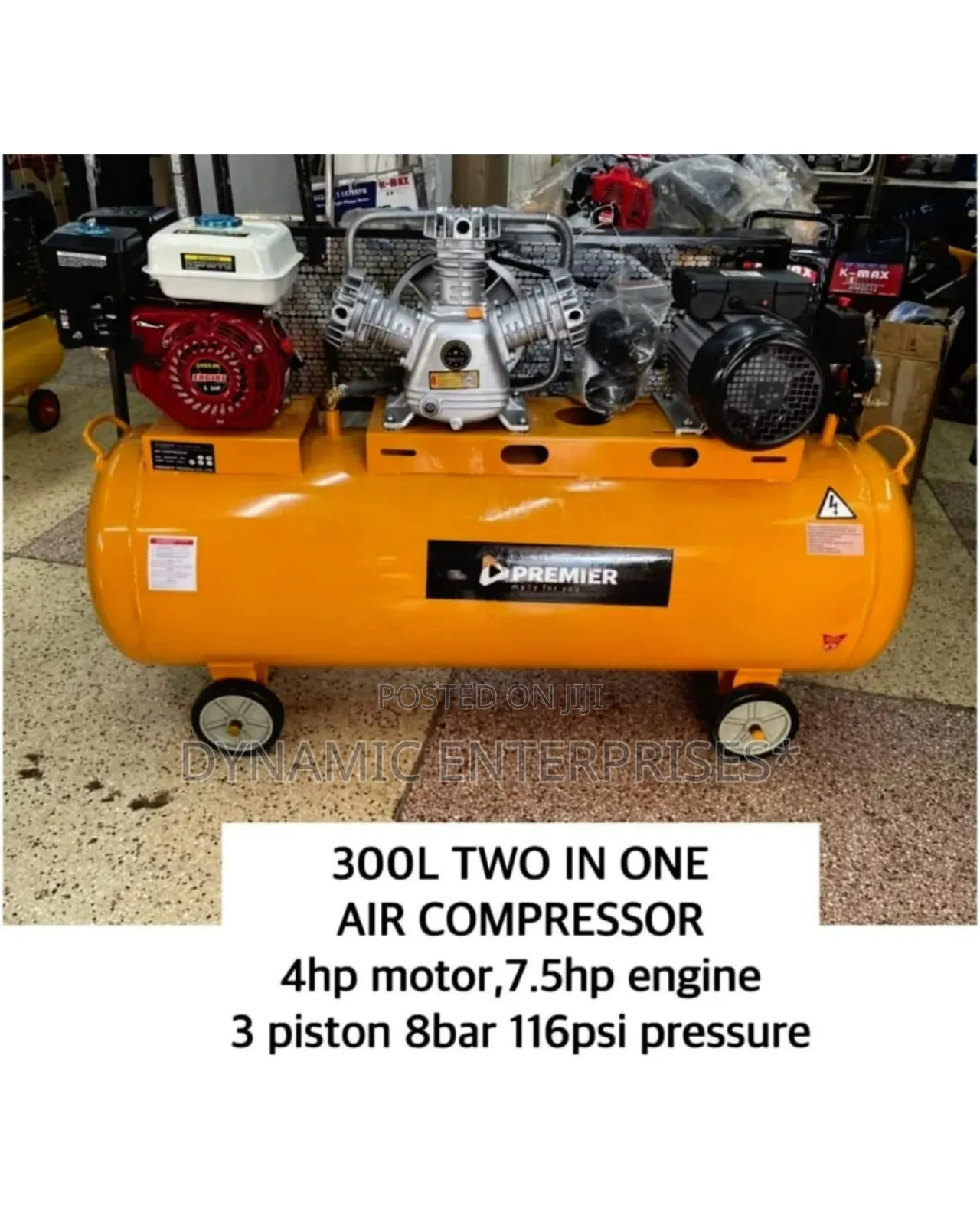 300l Two-in-One Air Compressor