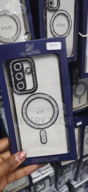 Ameya Samsung Galaxy A17 Magsafe Glitter Diamond Camera Protector Case - thumbnail 2