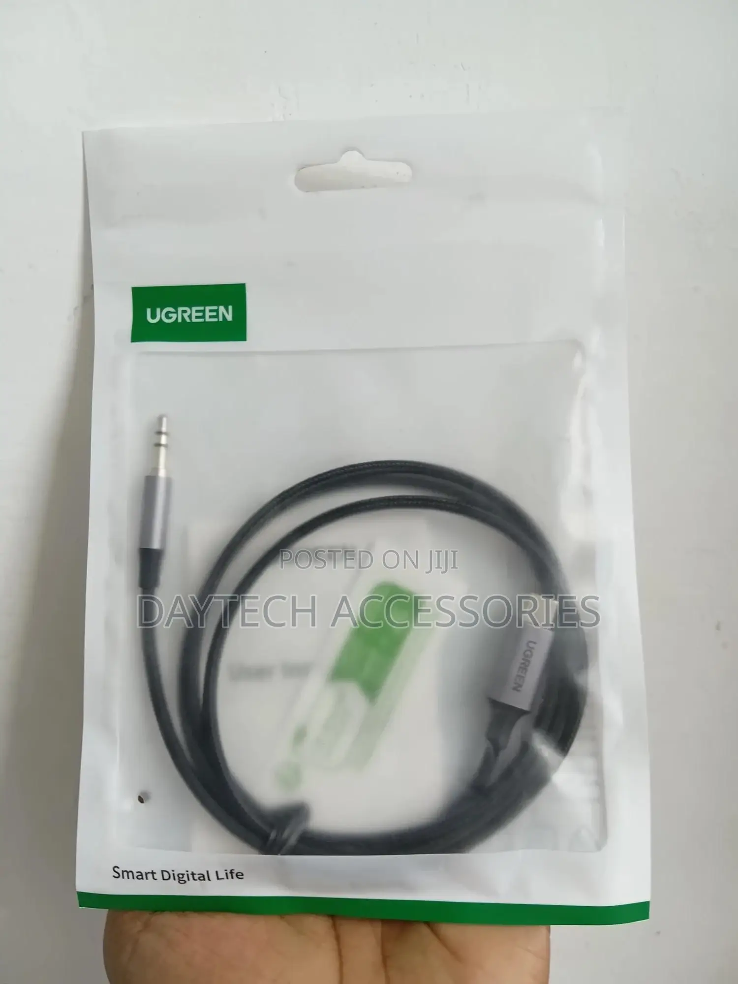 This Is a Ugreen Usb-C to 3.5mm Male Audio Cable.