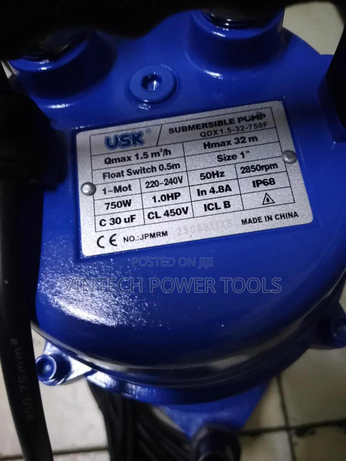 QDX 1 Hp Submersible Pump/1 Hp Submersible Pump