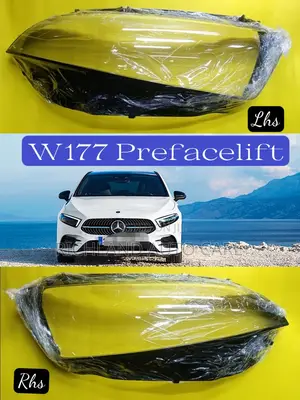 Headlamp Lens Cover Mercedes Benz a Class W176, W177 Prefacelift
