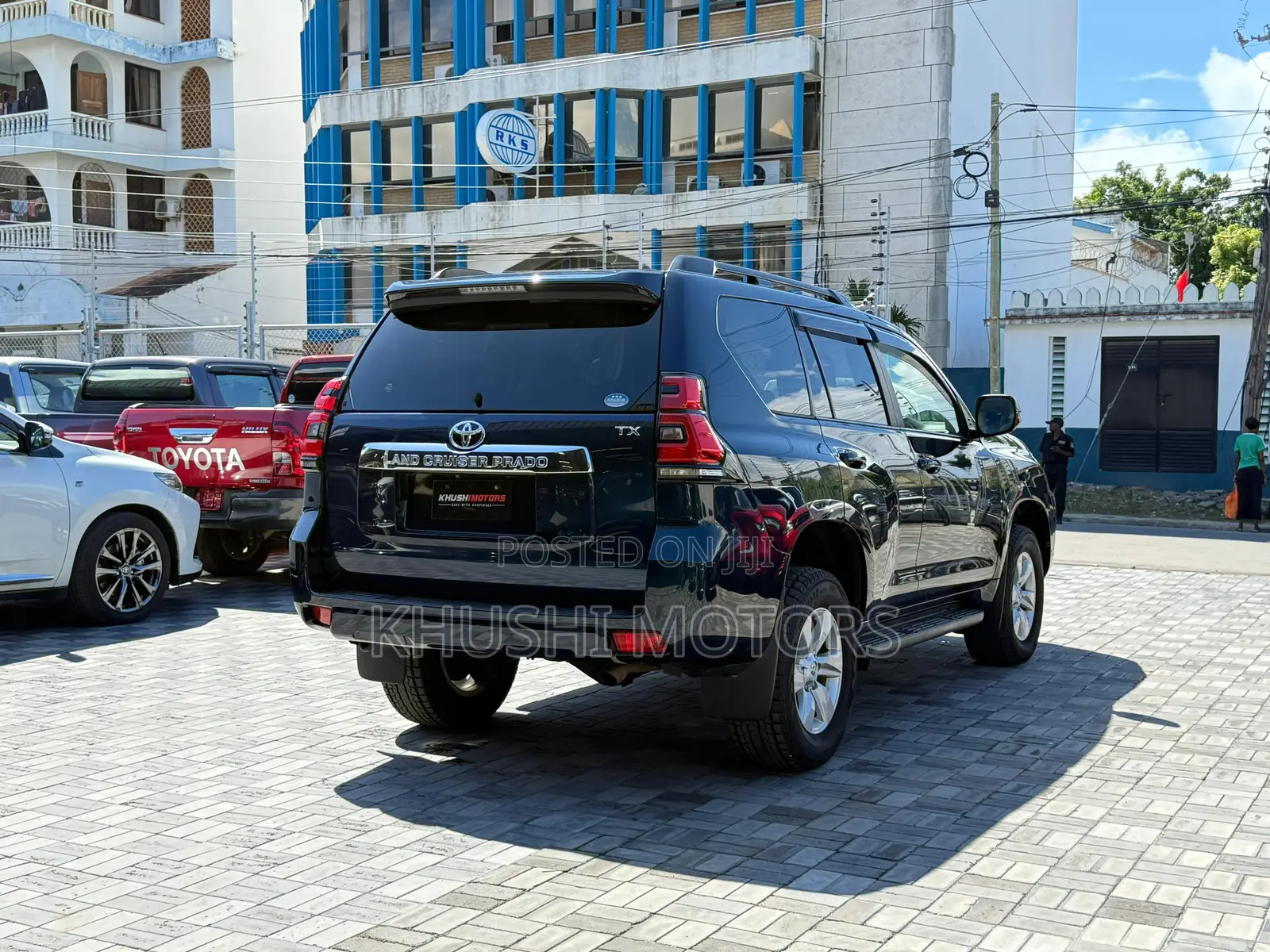 Toyota Land Cruiser Prado 2018 Blue
