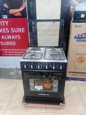 Globalstar Jet 60×60 Standing Cooker 3+1 With Electric Oven