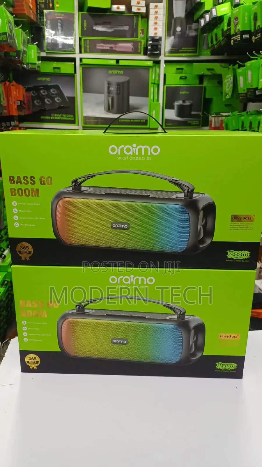 Oraimo Obs-75d Super Bass Portable Bluetooth Speaker