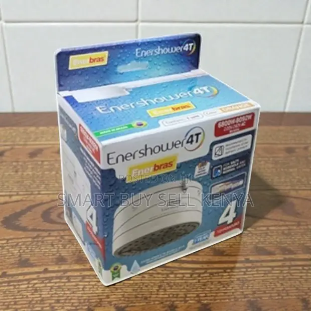 Enerbras Enershower 4t Energy Efficient Instant Shower Head Heater