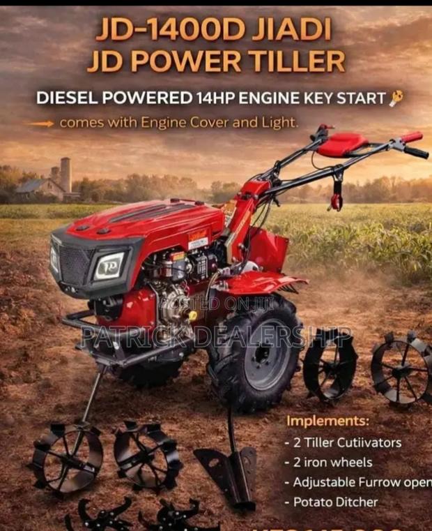 14hp Power Tiller