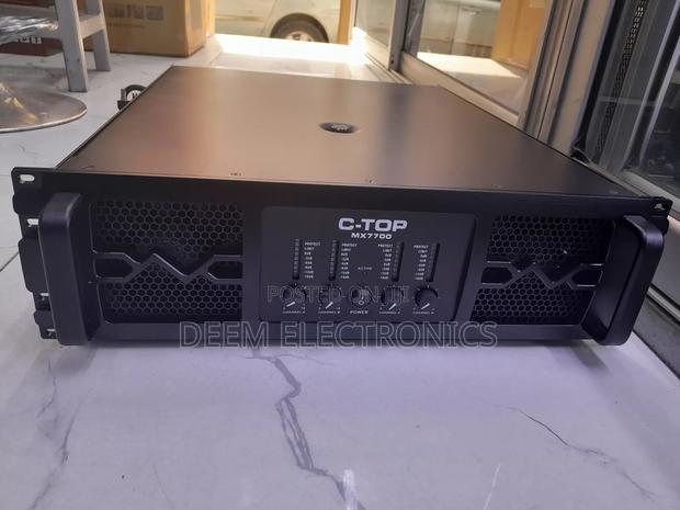 C-Top 4ch Mx 7700 Power Amplifier - thumbnail 3