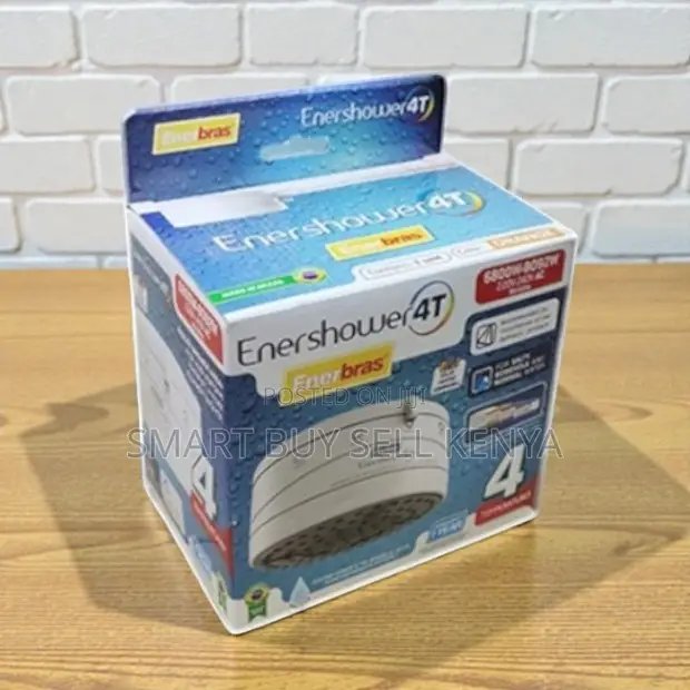 Enerbras Enershower 4t Low Maintenance Instant Shower Head Heater