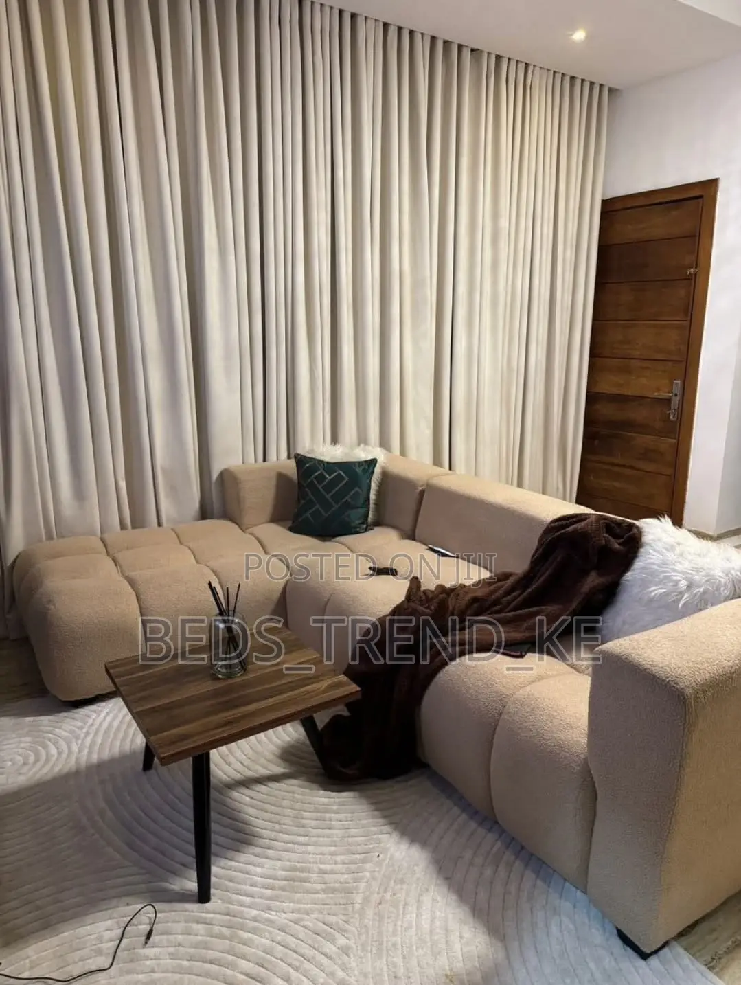 Left Sectional Bubble Sofa 6 Seater