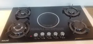 Bolesi 5-Burner Hybrid Gas Hob With Infrared Technology