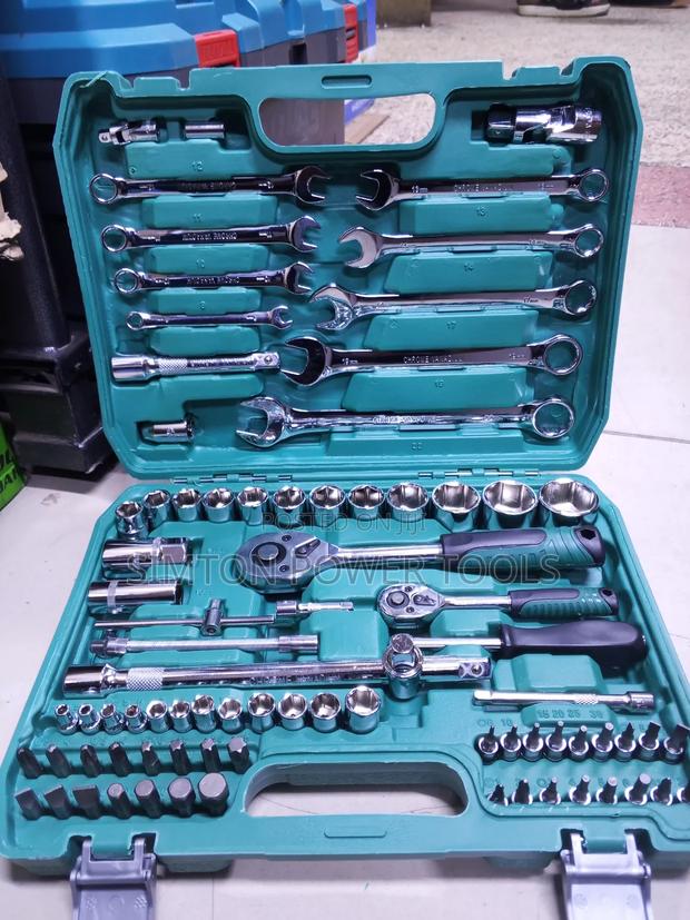 Best Performing 82pc Chrome Ratchet Spanner Set - main view