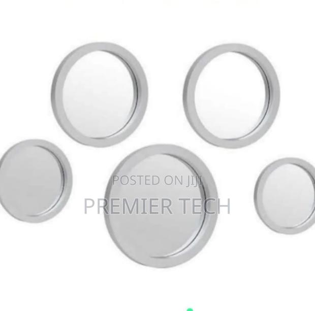 *5in 1 Decor Mirrors Available in White and Silver