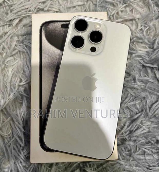 Apple iPhone 15 Pro Max 256 GB Silver - main view